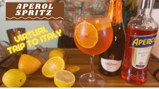 APEROL SPRITZ and NEGRONI  Cocktails that can make you feel like youre in ITALY D [upl. by Madeline]