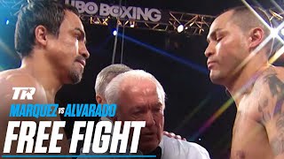 Juan Manuel Marquez vs Mike Alvarado  FREE FIGHT ON THIS DAY [upl. by Ikilisav993]