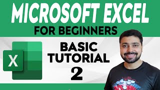 Microsoft Excel Tutorial for Beginners  FREE Online Excel Course  Excel Tutorial Part 2 [upl. by Nairda70]