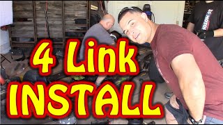 PART 15  1952 Chevy 3100  TRIANGULATED FOUR LINK INSTALL [upl. by Veno]