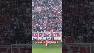 Mainz vs Hoffenheim 21  tsg bundesliga hoffenheim mainz05 fsv fsvmainz05 [upl. by Greyso]