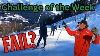 Les Arcs Ski Challenge of the Week [upl. by Owiat]