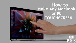 How to Make Any Laptop or MacBook PC Touchscreen [upl. by Novak]