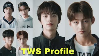 TWS 투어스 MEMBERS PROFILE  PLEDIS NEW BOY GROUP [upl. by Retsae]