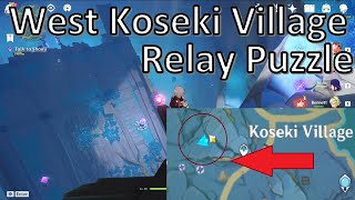 Relay Relay Puzzle At Koseki Village West Underground [upl. by Genevieve558]