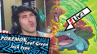 LIVE  Desafio Pokemon Leaf Green LockTypeLockPokemon Regras na discrição [upl. by Nottage]