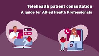 Telehealth patient consultation  A guide for Allied Health Professionals [upl. by Angus]