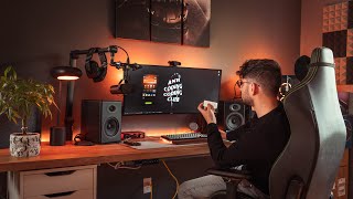 How To Light Your Desk Setup amp Workspace  Philips Hue Smart Lights Setup [upl. by Aneres]