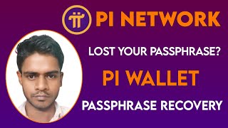 Pi wallet passphrase recovery  Lost your Passphrase  Pi network  Technical news [upl. by Ainesey]