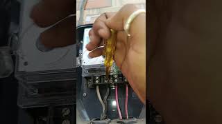 Neutral brake 1phase meter testing video 🎥youtubeshorts subscribe like viralvideo [upl. by Liew]