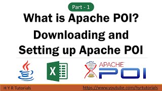 Introduction to Apache POI  Selenium WebDriver [upl. by Tillio]