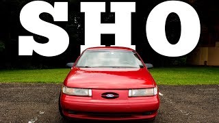 1994 Ford Taurus SHO Regular Car Reviews [upl. by Arracot251]