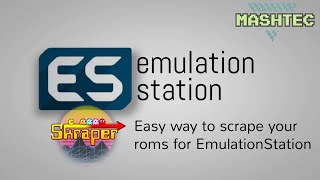 RG350  EmulationStation  Easy way to scrape roms using skraper  troubleshooting [upl. by Noda431]