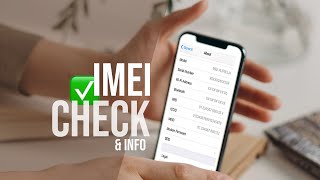 How to Check iPhone IMEI Number 2021 [upl. by Nollahp175]