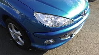 How to replace a Peugeot 206 headlight bulb [upl. by Isewk]