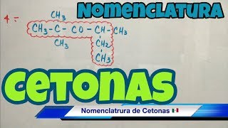 Nomenclatura de CETONAS fórmula y nombre [upl. by Adelpho]