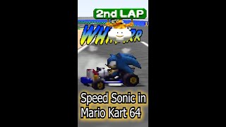 Sonic in Mario Kart 64 [upl. by Other]