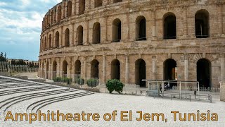 Amphitheatre of El Jem Tunisia facts [upl. by Dnomyad]