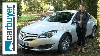 Vauxhall Insignia hatchback review  CarBuyer [upl. by Schmeltzer]