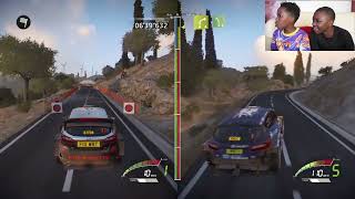 WRC 7 FIA World Rally Championship  Darren Vs Mike  Splitscreen Gameplay PS4 1080p60FPS [upl. by Behrens55]