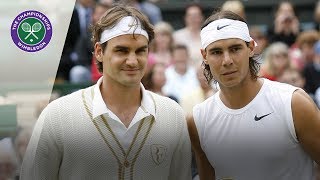 Roger Federer vs Rafael Nadal  Wimbledon 2008  The Final in full [upl. by Imim]