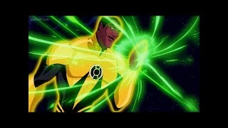 Sinestros attack on Oa part 12 Green Lantern First Flight [upl. by Retrac]