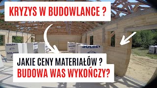 Kryzys w budowlance 2022  krach w budownictwie  co z cenami materiałów budowlanych  budowy stają [upl. by Nacnud]