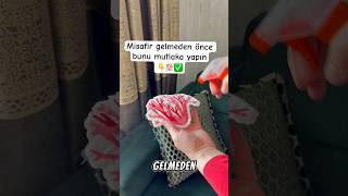 Misafir gelmeden önce bunu yap😍 pratik koku keşfet evdüzeni youtube viralvideo ￼ [upl. by Adelle]