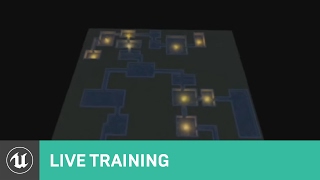 Blueprint Generating Procedural Rooms  Live Training  Unreal Engine [upl. by Luttrell]