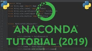 Anaconda Tutorial 2019  Python Virtual Environment Manager [upl. by Norman]