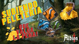 Albion Online  FARMEO  Recolección Peleteria  vale la pena  Como subir [upl. by Ashil441]