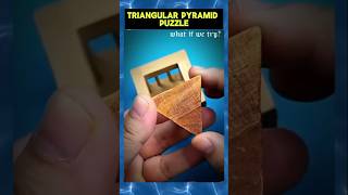 Discover the Secret to Solving the Triangular Pyramid Puzzle🧠🧩 [upl. by Tatum]