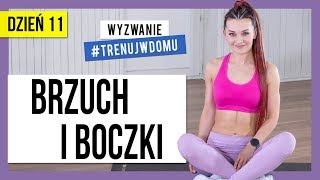 Wyzwanie 30 DNI 🔥 Dzień 11  BRZUCH I BOCZKI  Monika Kołakowska [upl. by Margreta]