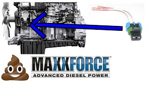 Maxxforce engine problems  low oil pressure code spn 8492 fmi 1 [upl. by Dincolo319]