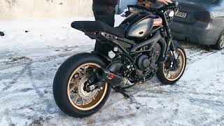 Yamaha XSR 900 TURBO 2020 80 BLACK MC GARASJEN EDIT [upl. by Hart350]