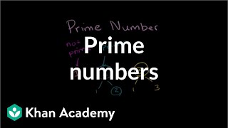 Prime numbers  Factors and multiples  PreAlgebra  Khan Academy [upl. by Ahsaeit68]