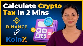 Calculate Binance Exchange Crypto Tax with KoinX  Crypto tax India 2023 explained [upl. by Abbie]