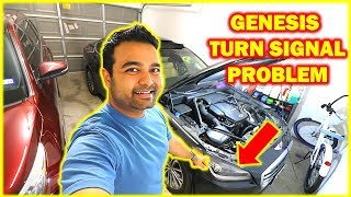 HOW TO Replace Turn Signal Bulbs on Hyundai Genesis [upl. by Nasah680]