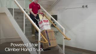 Powered Stair Climber Hand Truck [upl. by Ketchan821]