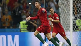 Portugal 33 Spain  Cristiano Ronaldo Free Kick And HatTrick Stuns Spain  FDReacts [upl. by Ehtnax185]