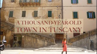 PITIGLIANO Over 3000 Years of Civilisation in a Magical Town in Tuscany Italy [upl. by Koetke]