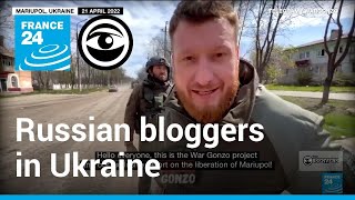 How proRussian bloggers are covering the war in Ukraine • The Observers  France 24 [upl. by Daffi]