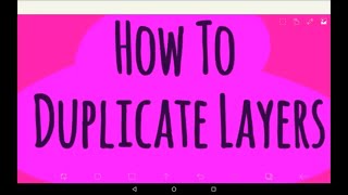 How To Duplicate Layers  Ibis Paint Tutorial For Beginners [upl. by Pincas]