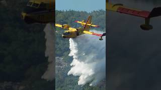 Canadair CL415 EPIC WATER BOMB [upl. by Alesig]