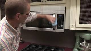 How To Cleaning The Microwave Exterior [upl. by Estele]