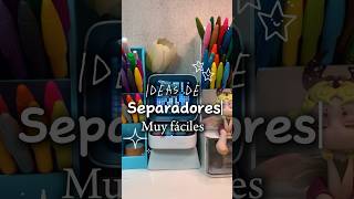 Ideas de separadores que sí o sí necesitas 🔖✨separadores ideas art parati aesthetic fyp ￼ [upl. by Iaras]