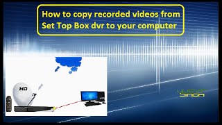 How to copy settop box recorded videos to PC [upl. by Erlina]