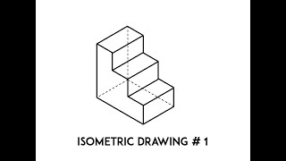 1ST ISOMETRIC DRAWING TUTORIAL [upl. by Hettie352]