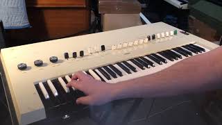 Yamaha Electone YC 20 demo [upl. by Albers]