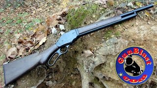 Shooting the Century International Arms PW87 LeverAction 12Gauge Shotgun  Gunblastcom [upl. by Eudo]